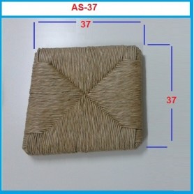 Asiento de Enea natural recambio para silla 37x37.