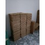 Asiento de Enea natural recambio para silla 37x37.