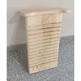 Refregadero de madera , vieja usanza.
