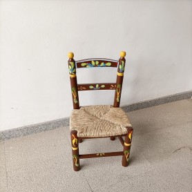 Sillita JUNIOR "CHOCOLATE" Decorada 59x33x30 alto as/28.