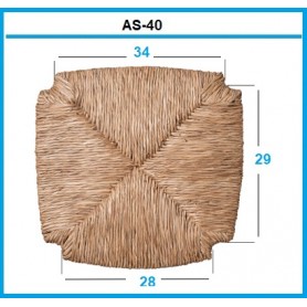 Repuesto Asiento encajable de Enea para sillas.