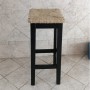 Asiento de enea encajable repuesto de silla 28x28