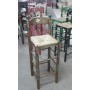 Asiento de enea encajable repuesto de silla 28x28